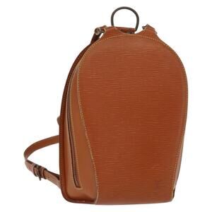 LOUIS VUITTON Epi Mabillon Backpack Zipangu Gold M52238 LV Auth 158628